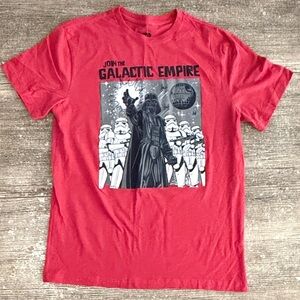 Disney Star Wars red Darth Vader empire graphic t-shirt